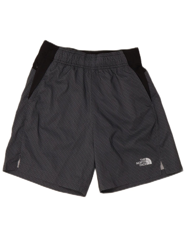 THE NORTH FACE Mens Sport Shorts XS Grey Colourblock Polyester