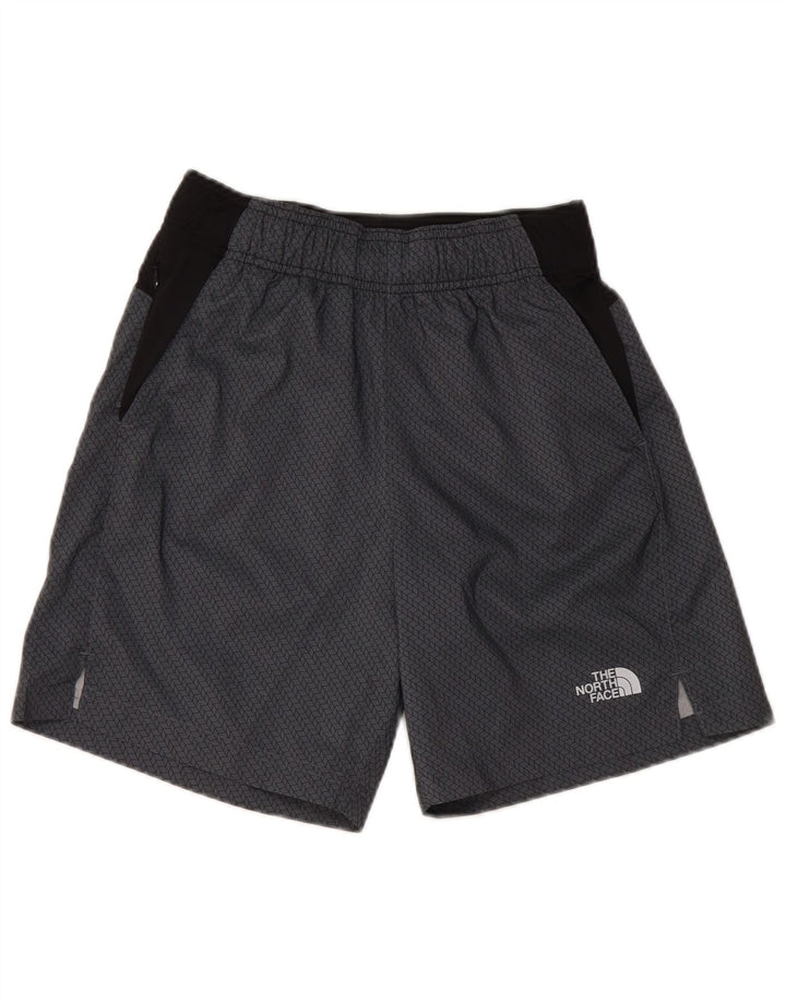 THE NORTH FACE Pantaloncini sportivi da uomo XS Poliestere color block grigio