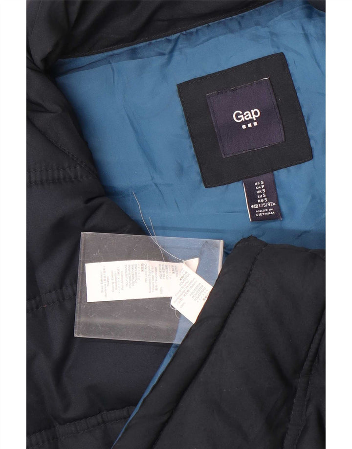 Gilet imbottito da uomo Gap UK 36 piccolo poliestere blu navy