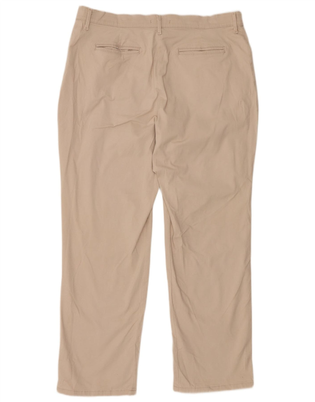 Pantaloni casual corti dalla vestibilità comoda LEE da donna US 16 XL W34 L28 Beige