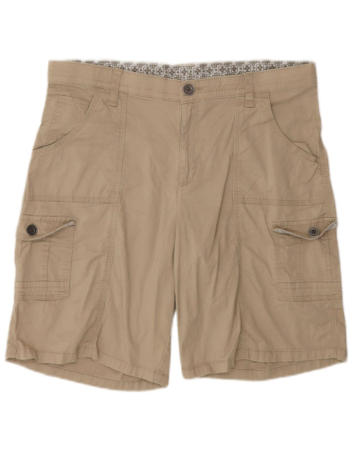 Pantaloncini cargo da donna LEE US 14 XL W34 Cotone beige