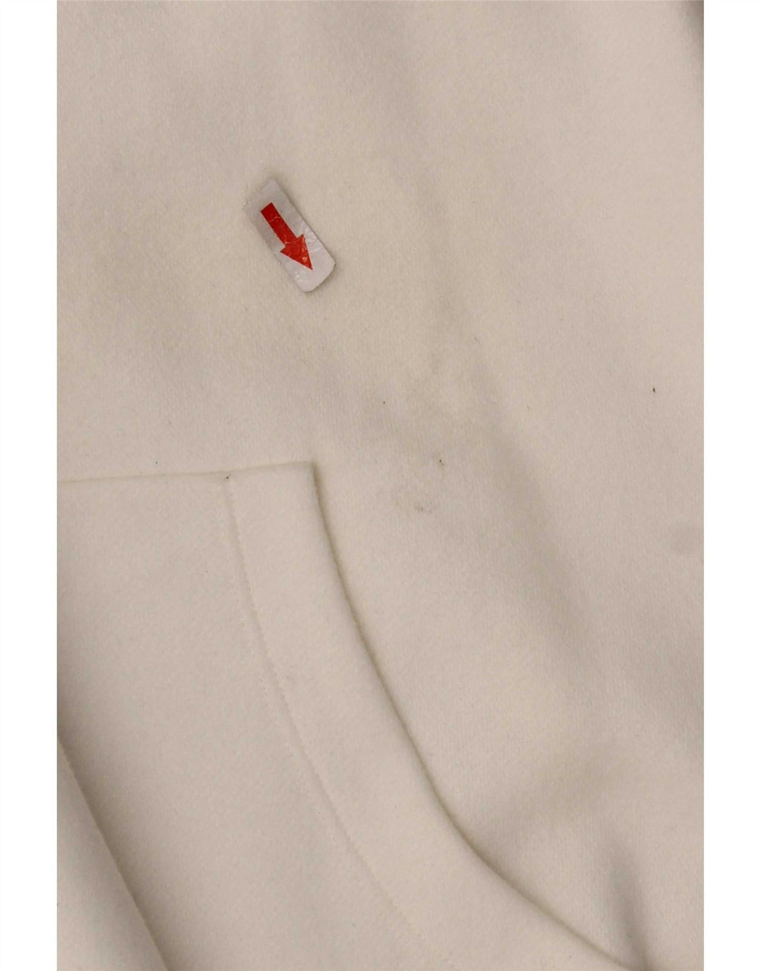 Felpa con cappuccio grafica da donna Adidas IT 44 Medium White