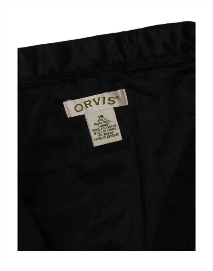 Gonna a tromba da donna Orvis US 18 2XL W38 Lana nera