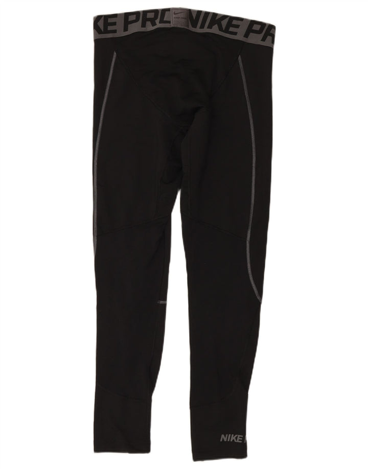 Leggings grafici a compressione NIKE da uomo XL poliestere nero