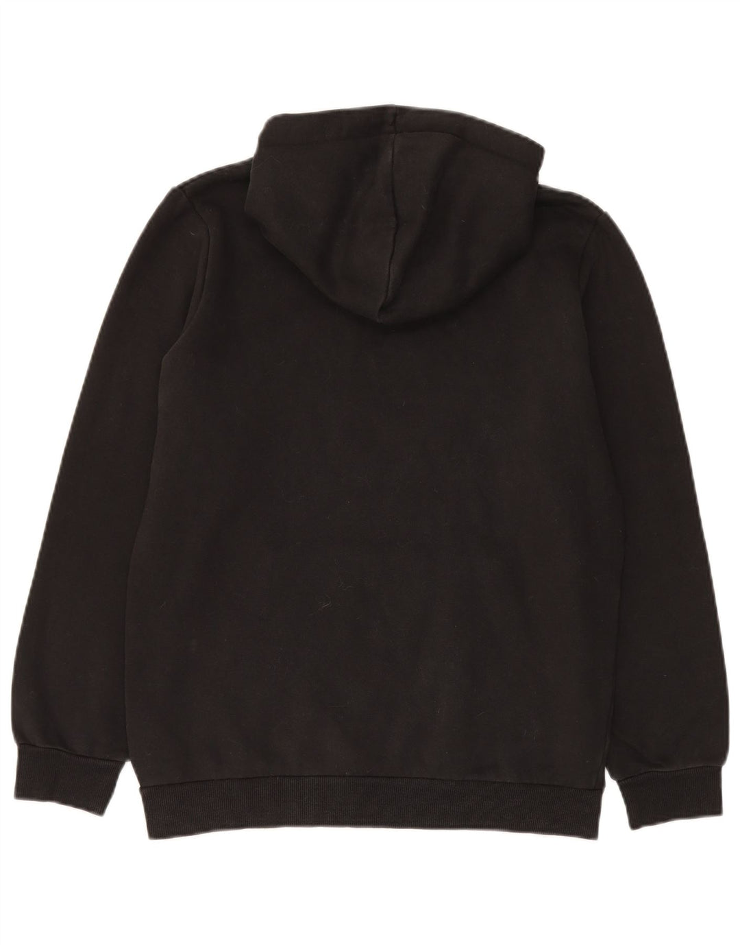 Felpa con cappuccio da uomo Puma Small in cotone nero