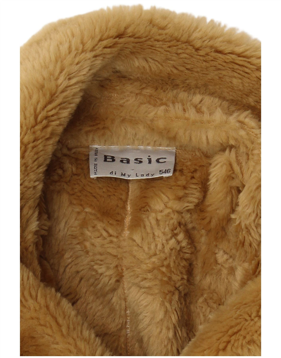 Giacca Sherpa Basic da donna UK 18 XL Beige