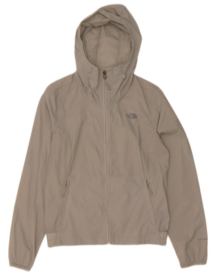 Giacca antipioggia oversize con cappuccio da donna The North Face UK 10 Small Nylon grigio
