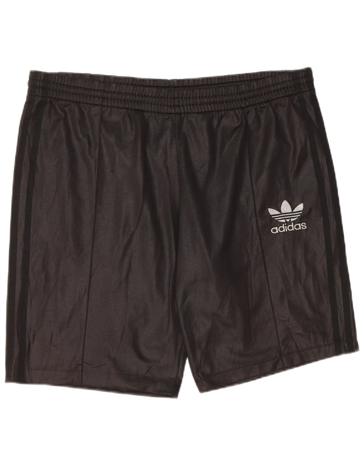 Pantaloncini sportivi da uomo ADIDAS medio nero in poliestere