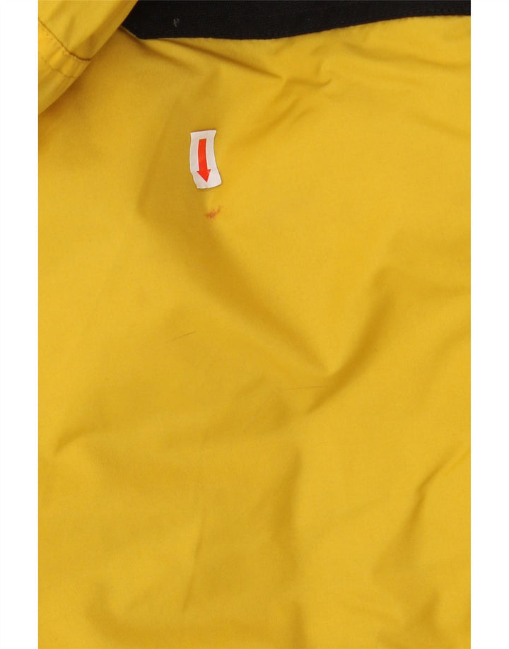 COLUMBIA Boys Windbreaker Jacket 7-8 Years Medium  Yellow Colourblock