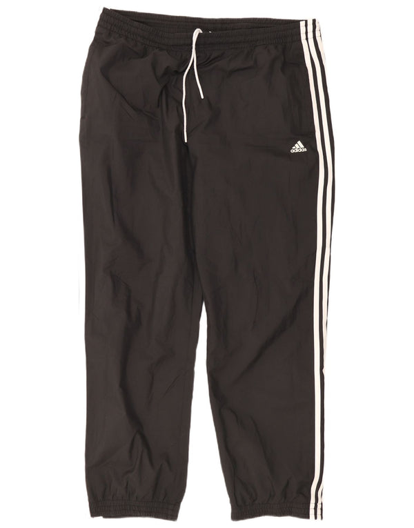 Pantaloni da tuta da uomo Adidas Joggers UK 46/48 XL Poliestere nero