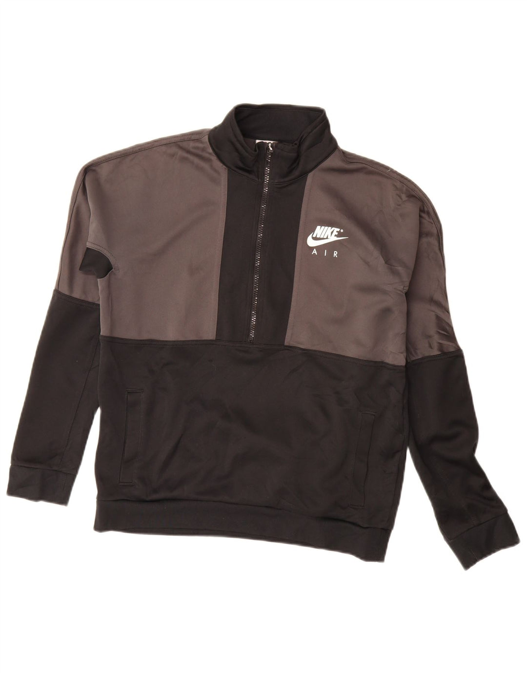 Giacca da ginnastica grafica da ragazzo Nike 13-14 anni XL Black Colourblock