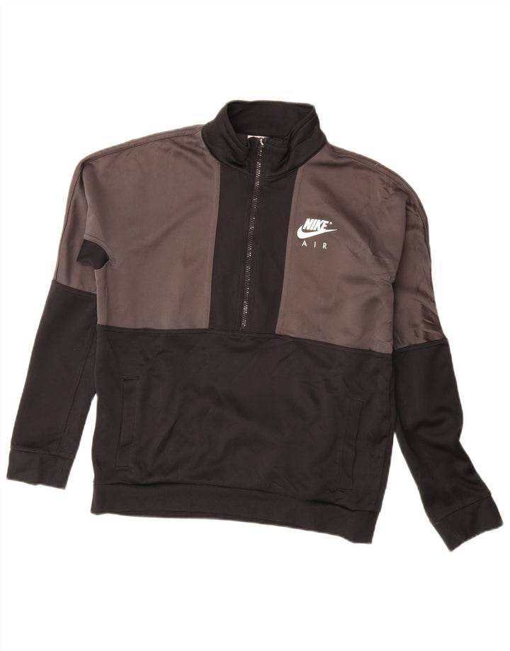 Giacca da ginnastica grafica da ragazzo Nike 13-14 anni XL Black Colourblock