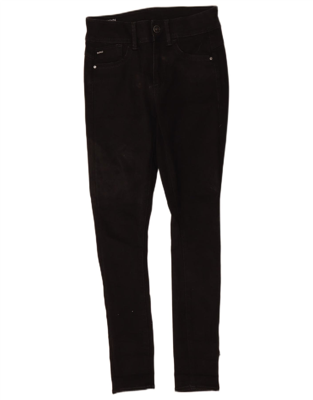Jeans skinny Lynn da donna G-Star W27 L30 poliestere nero