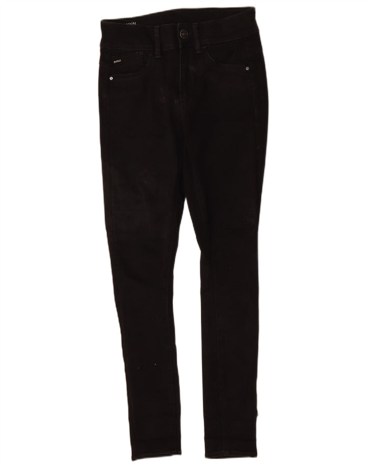 Jeans skinny Lynn da donna G-Star W27 L30 poliestere nero
