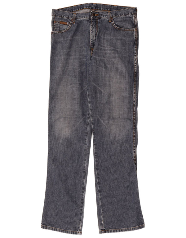 Jeans dritti Alaska da uomo Wrangler W34 L34 cotone blu