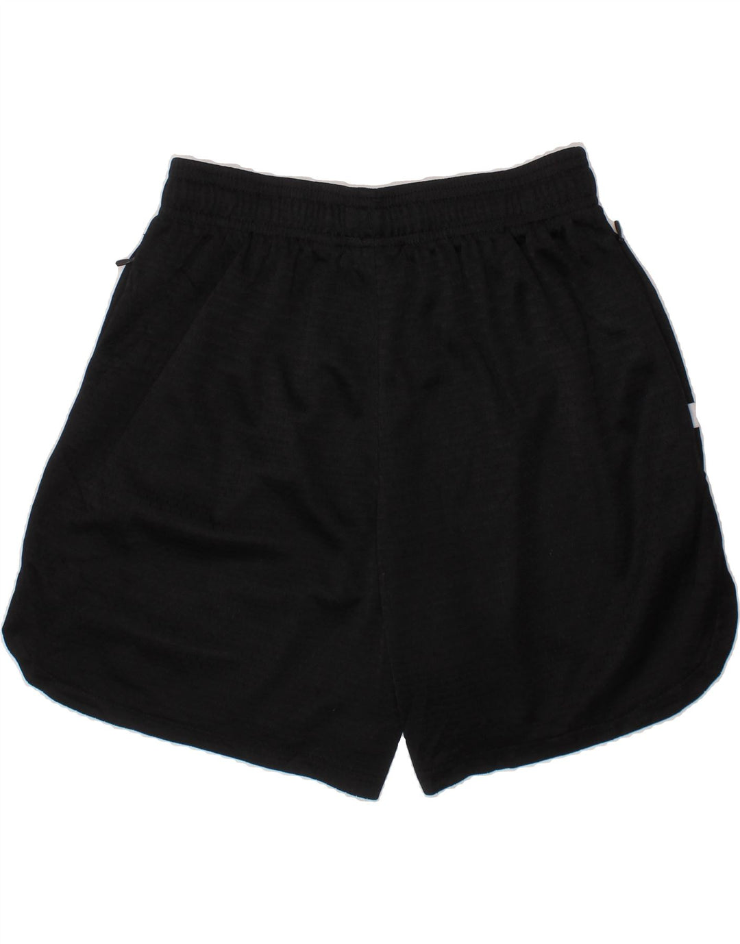 CHAMPION Womens Graphic Sport Shorts UK 8 Small  Black Polyester Vintage Champion and Second-Hand Champion from Messina Hembry 