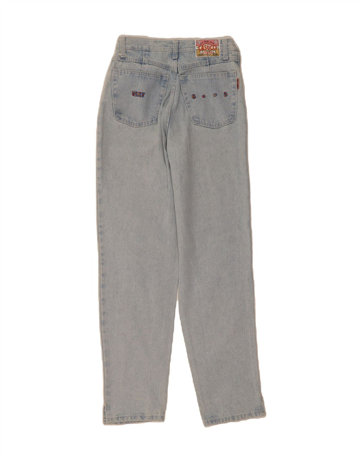 CASUCCI Womens Tapered Jeans IT 42 Medium W28 L30 Blue Cotton Vintage Casucci and Second-Hand Casucci from Messina Hembry 