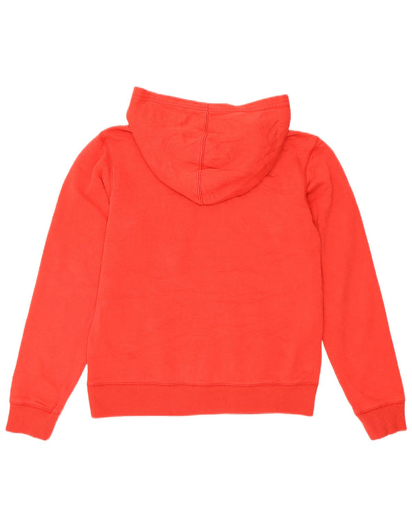 Felpa con cappuccio grafica da donna Champion UK 18 XL in cotone rosso