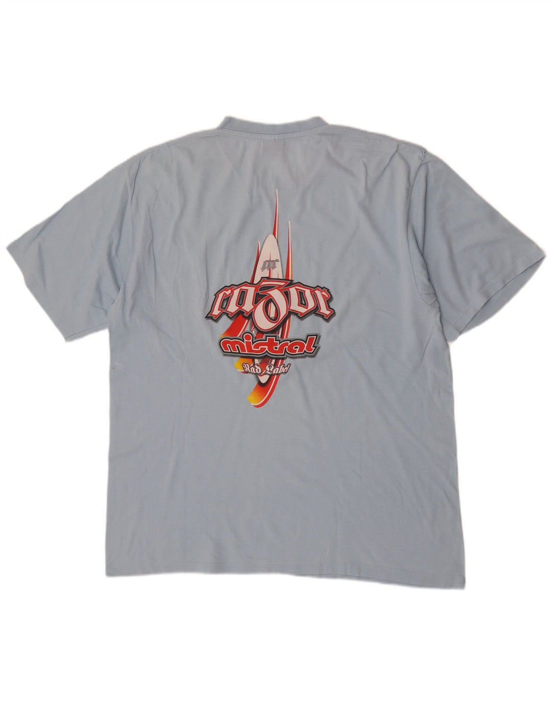 T-shirt grafica da uomo Mistral Top XL Blu