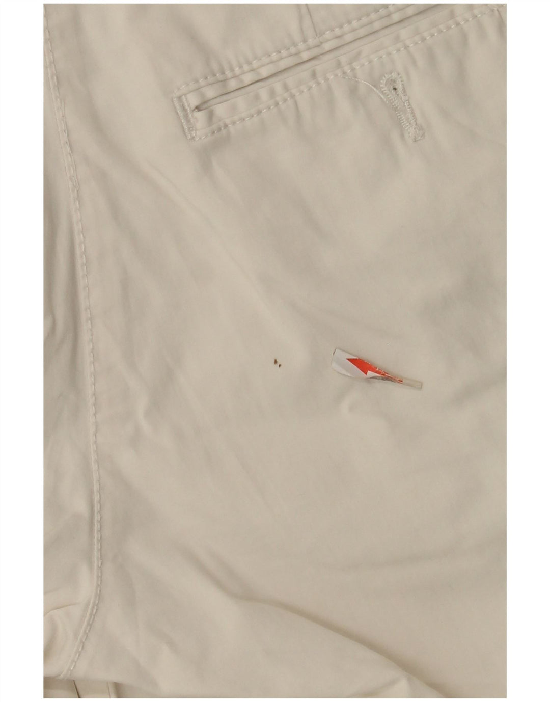 Pantaloncini chino da donna Slam IT 42 medi W30 cotone bianco