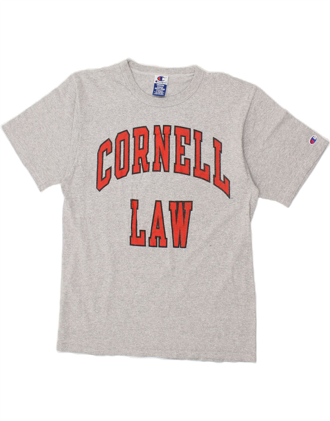 CHAMPION Mens Graphic T-Shirt Top Medium Grey Cotton Vintage Champion and Second-Hand Champion from Messina Hembry 