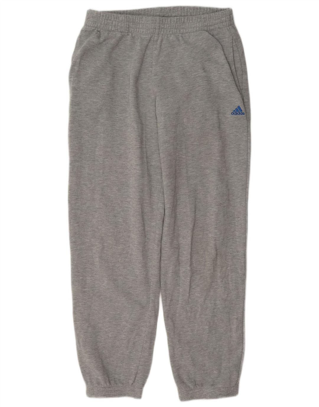 Pantaloni da tuta da uomo Adidas Joggers in cotone grigio medio