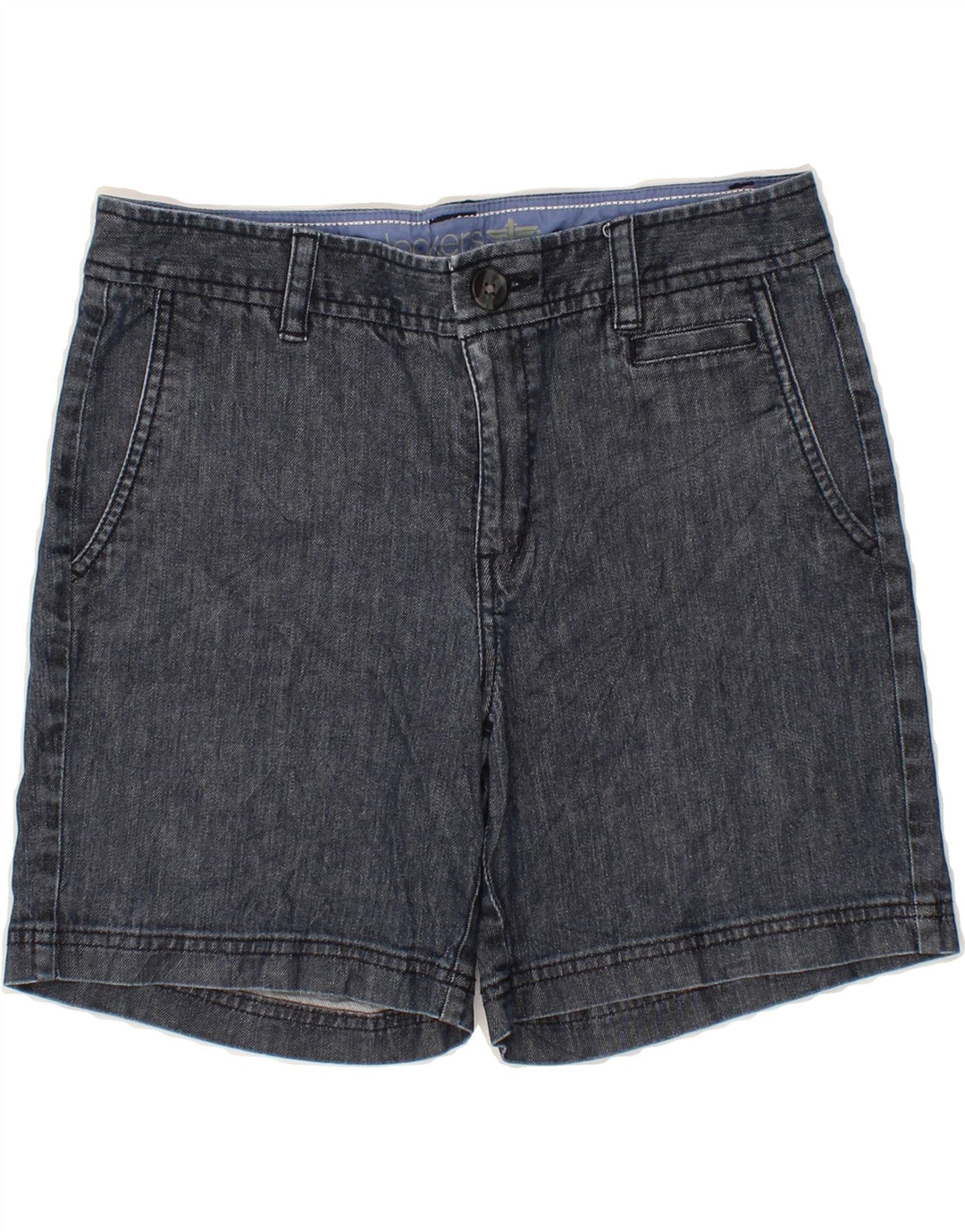 DOCKERS Womens Denim Shorts US 4 Small W26  Navy Blue Cotton Vintage Dockers and Second-Hand Dockers from Messina Hembry 