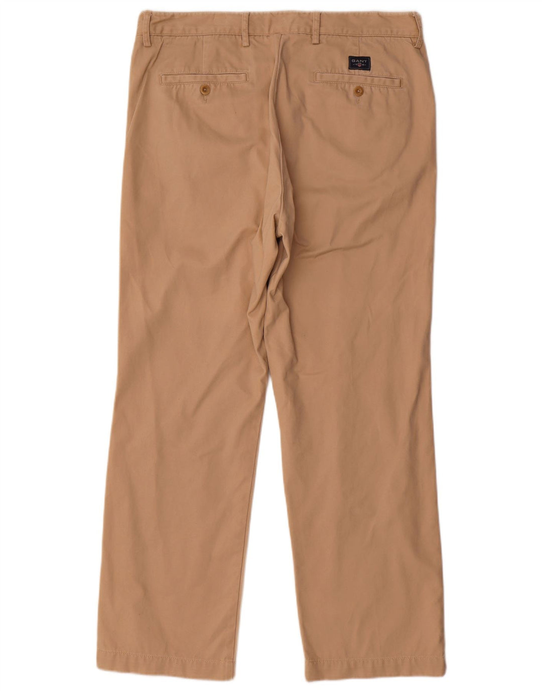 GANT Pantaloni chino dritti vestibilità regolare New Haven da uomo W35 L30 Beige