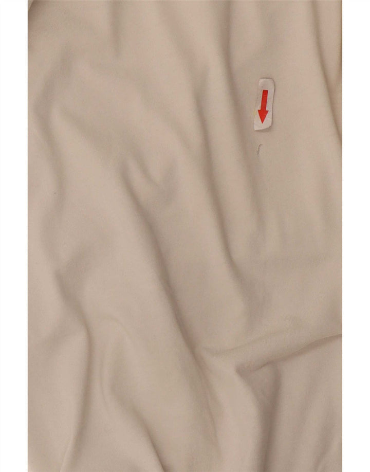 T-shirt grafica da uomo Adidas Top piccola in cotone bianco
