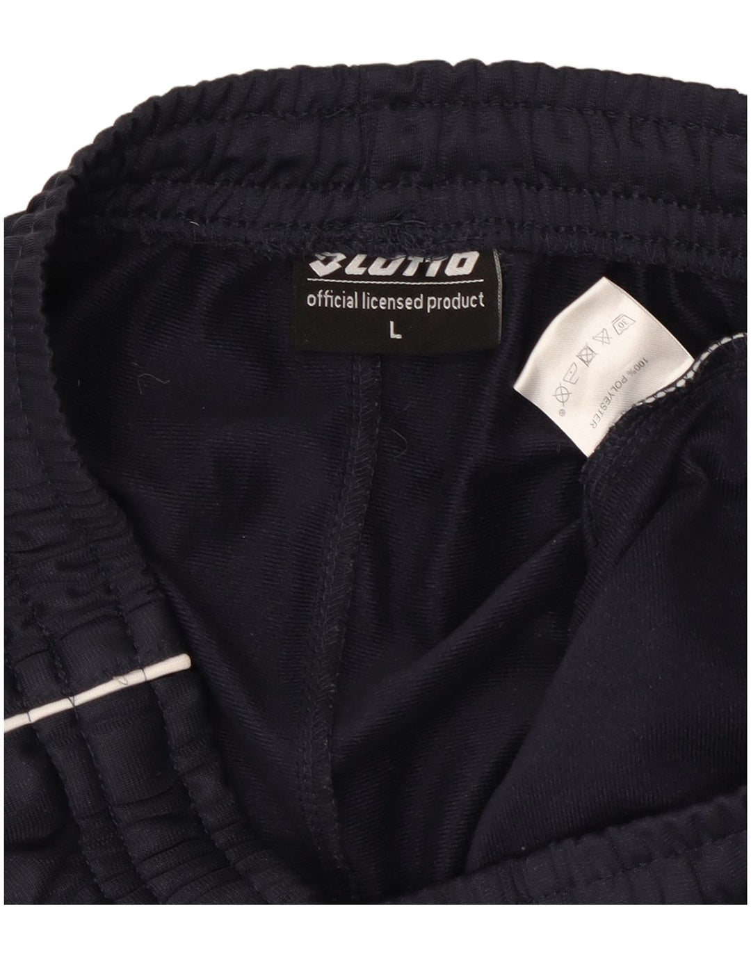 LOTTO Pantaloni da tuta da uomo Joggers Large Poliestere blu navy