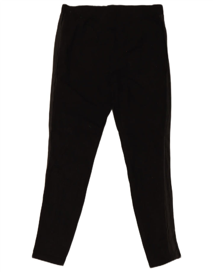 Leggings da donna Dkny UK 14 grande cotone color block nero