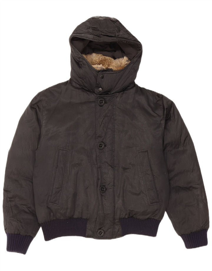 Giacca imbottita con cappuccio da donna Pal Zileri IT 50 XL poliestere nero