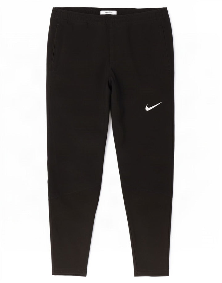 Pantaloni da tuta Nike Dri Fit da uomo, poliestere nero medio