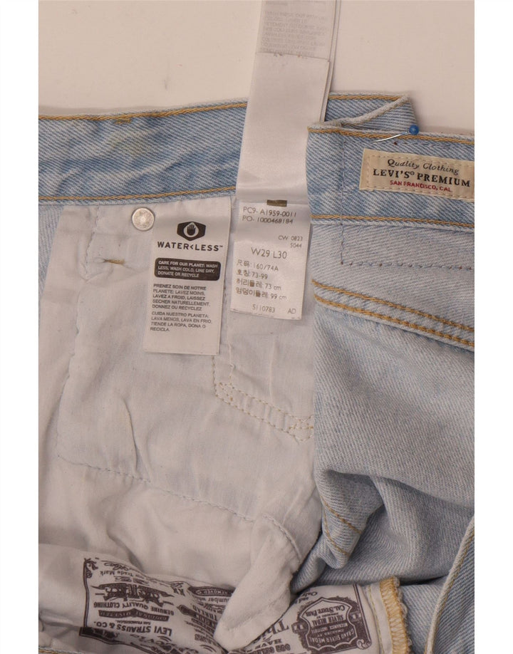 Levi's Uomo 501 Jeans dritti W29 L30 Cotone Blu