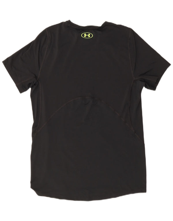 Maglietta Under Armour da uomo Heat Gear Top medio nero mimetico