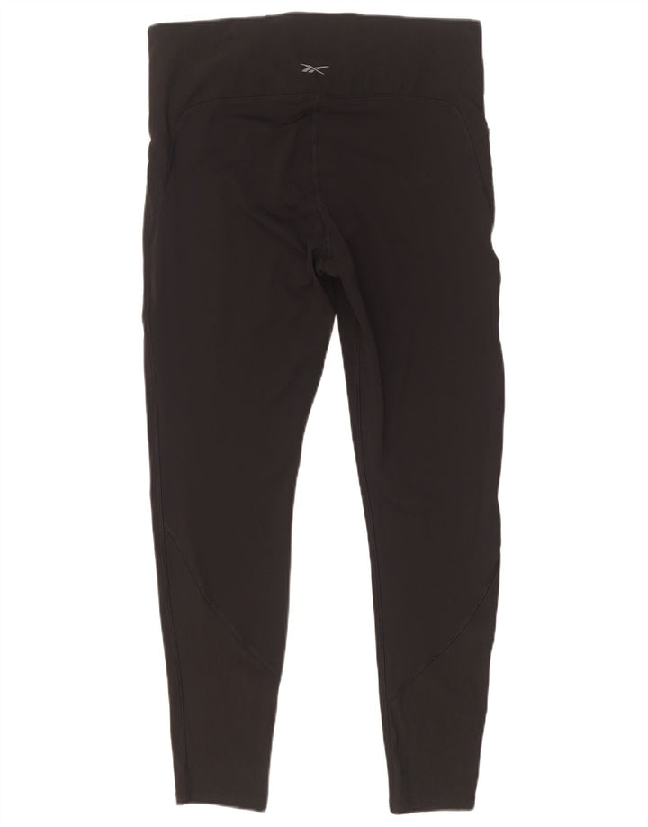 Leggings Reebok Speedwick da donna UK 14 Large Nero Poliammide
