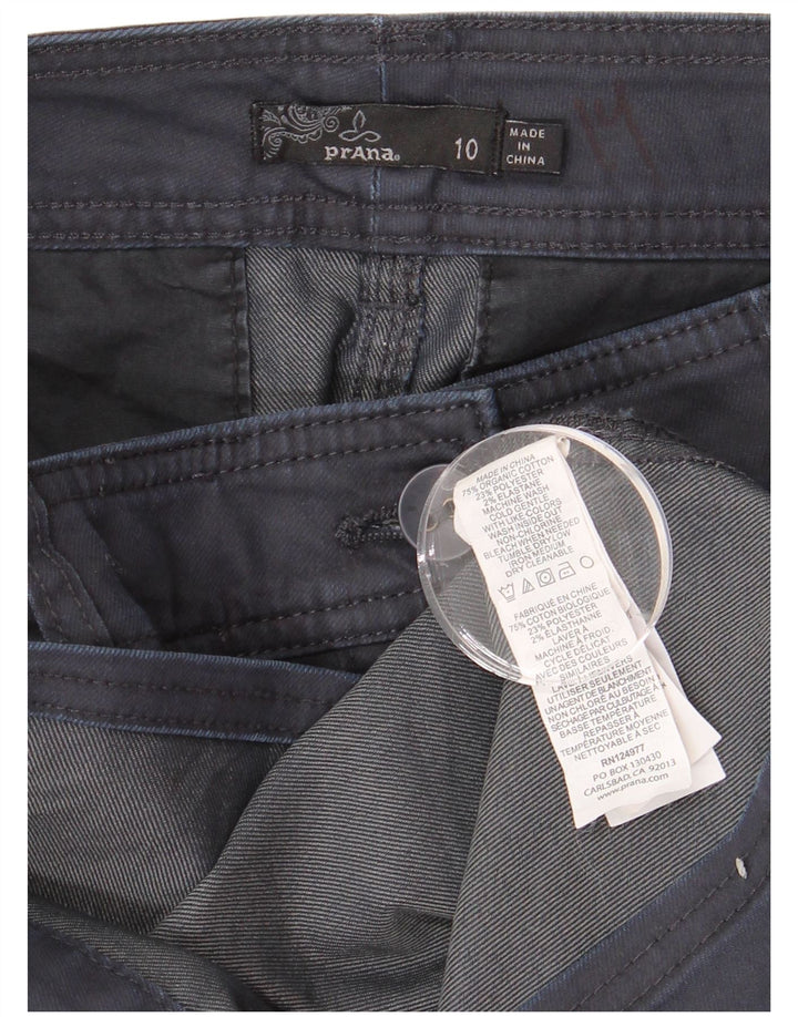PRANA Minigonna da donna US 10 Large W32 Cotone blu navy