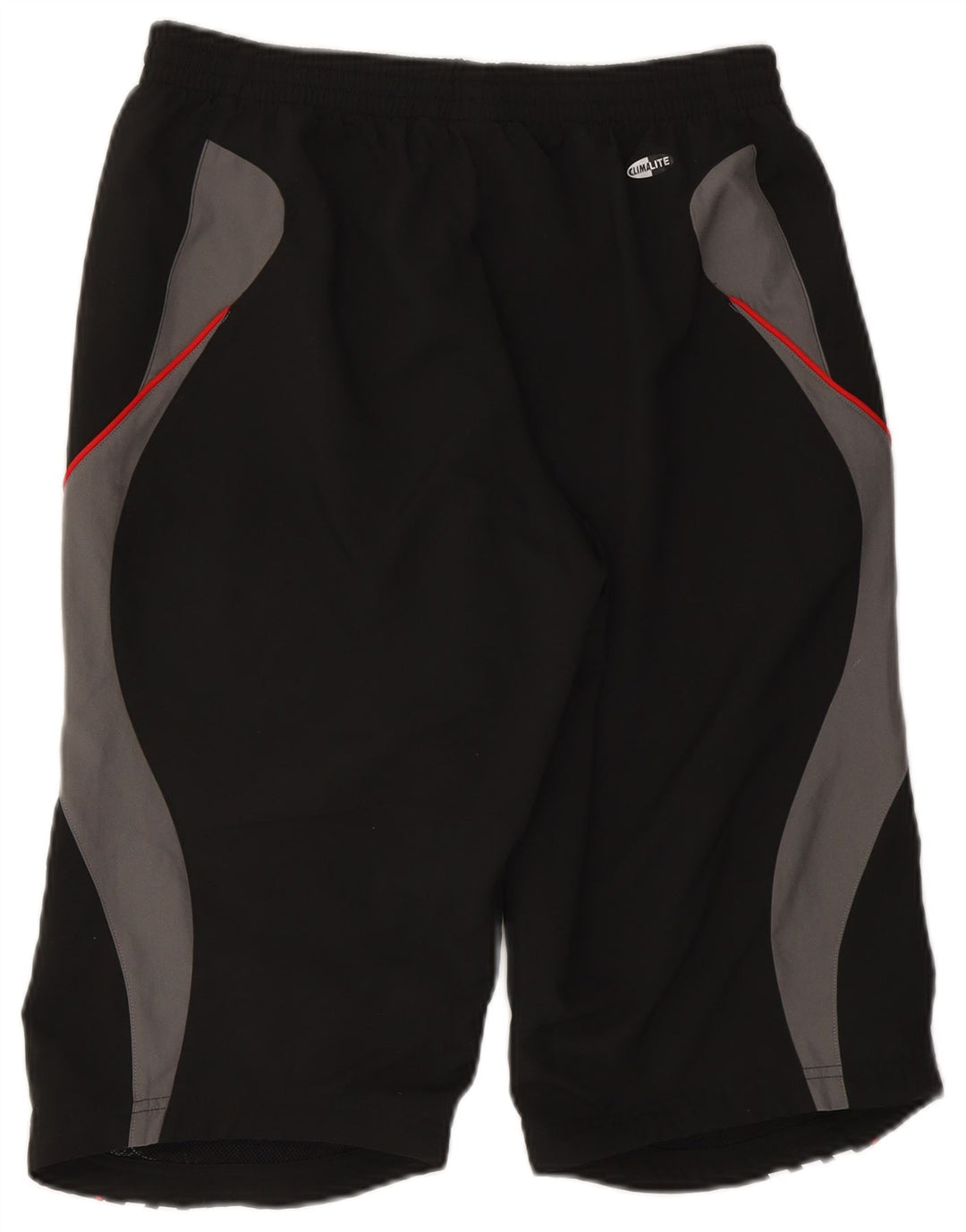 Pantaloncini sportivi ADIDAS Climalite Bermuda da uomo color block medio nero