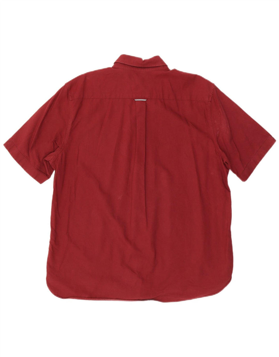 Camicia a maniche corte da uomo Fred Perry XL in cotone marrone