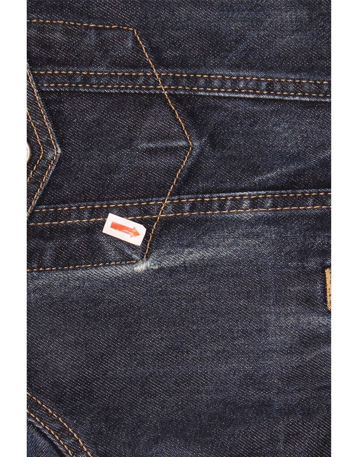 RIFLE Giacca in denim da uomo UK 44 2XL Cotone blu