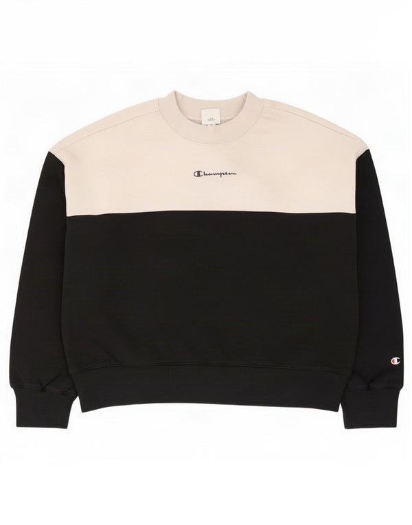 Felpa oversize da donna Champion UK 14 Medium Black Colourblock