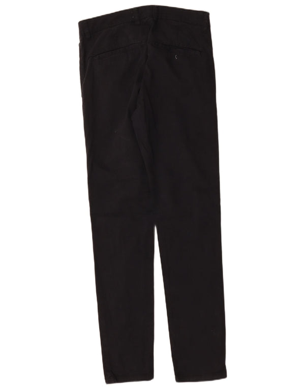 Pantaloni chino slim da uomo Zara EU 36 XS W29 L31 cotone blu navy