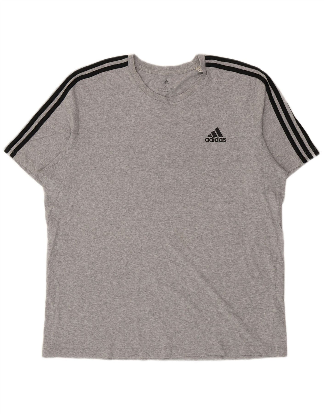 T-shirt Adidas da uomo Top XL in cotone grigio