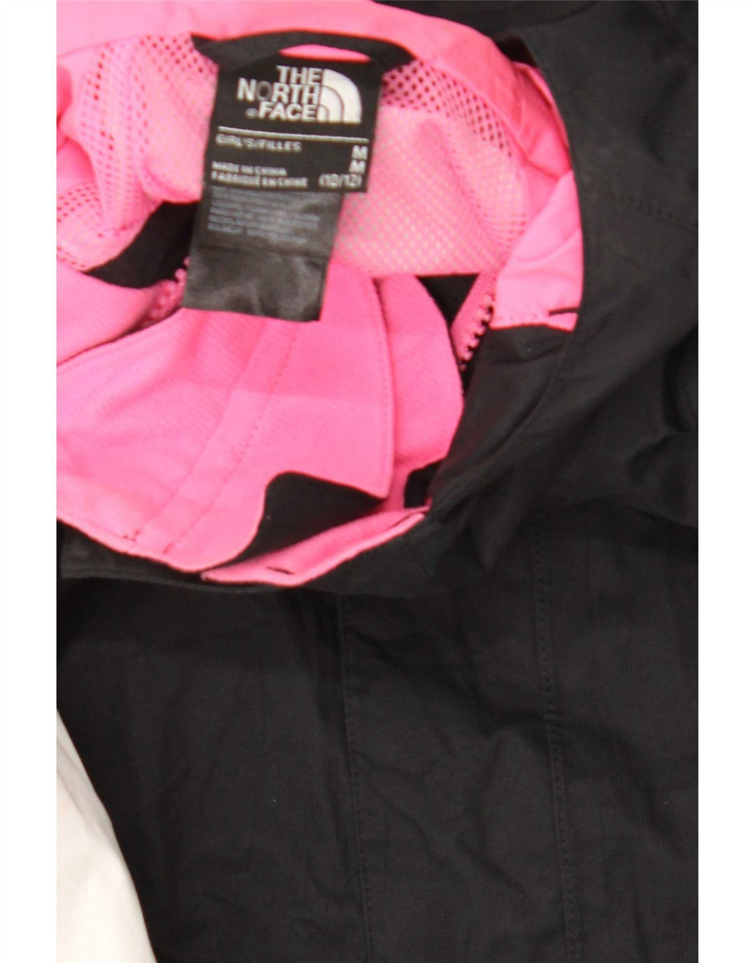 Giacca a vento per ragazze The North Face 10-11 anni media nera