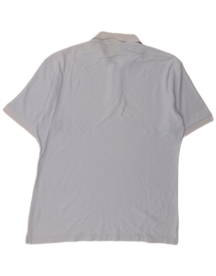 Polo da uomo Fila XL in cotone blu