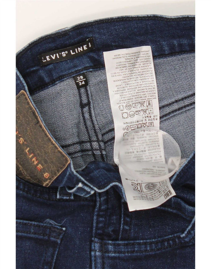Jeans skinny da uomo Levi's W28 L34 cotone blu