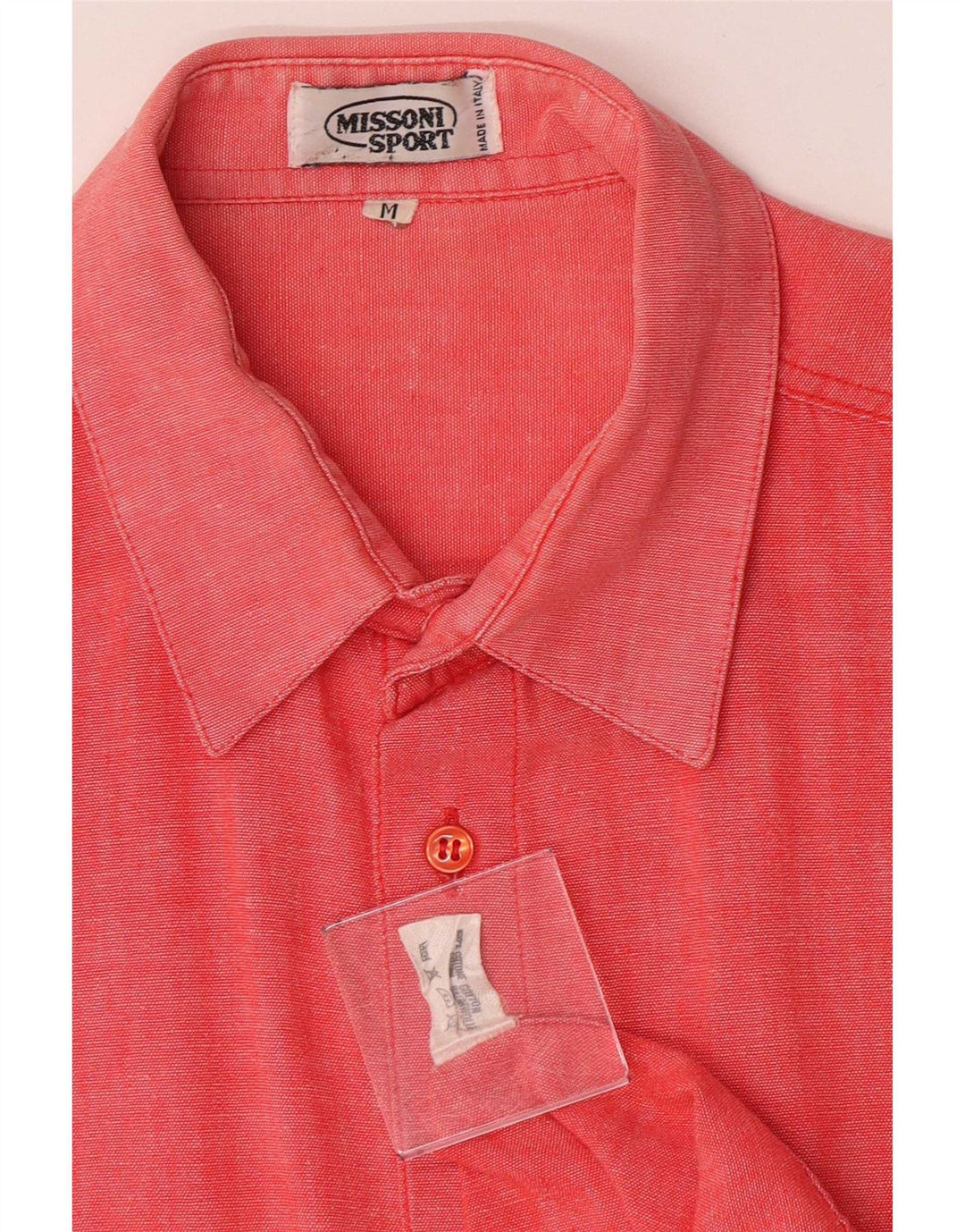 Camicia da uomo Missoni Sport in cotone rosa medio