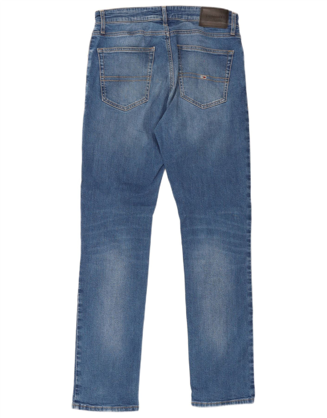 Tommy Hilfiger Uomo Ryan Regular Jeans dritti W32 L32 Cotone Blu