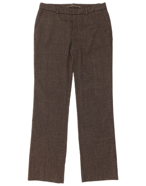 Pantaloni da abito dritti da donna Zara EU 38 Small W28 L32 Grigio