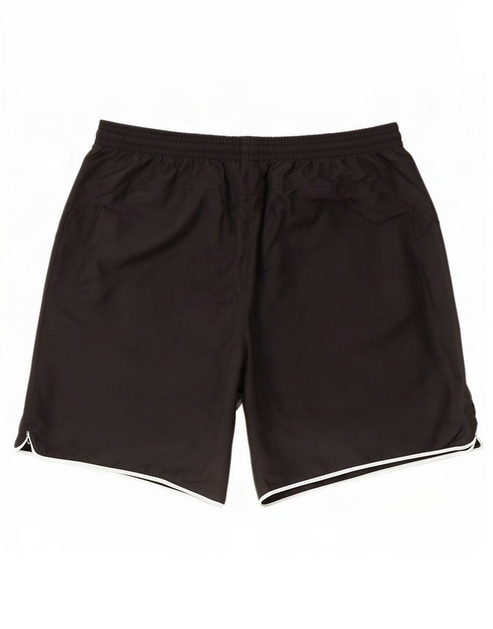 Pantaloncini sportivi da uomo Puma Large neri in poliestere